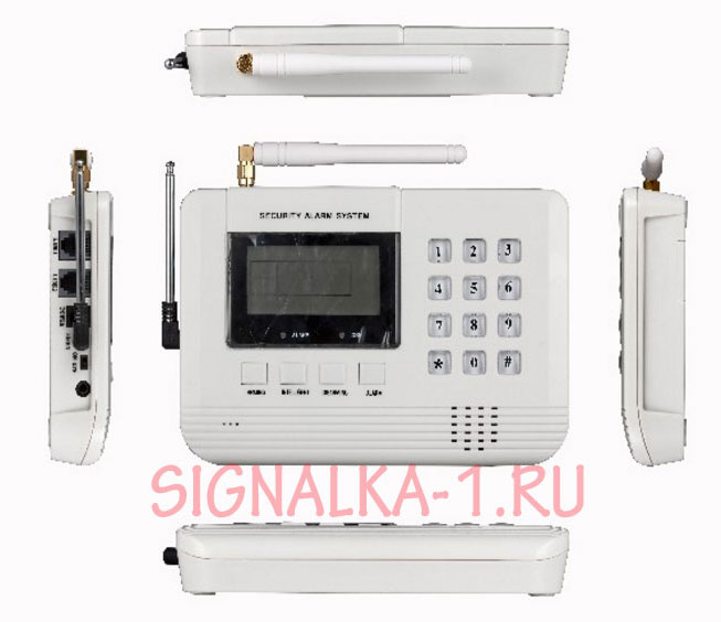 GSM сигнализация Security вид сбоку