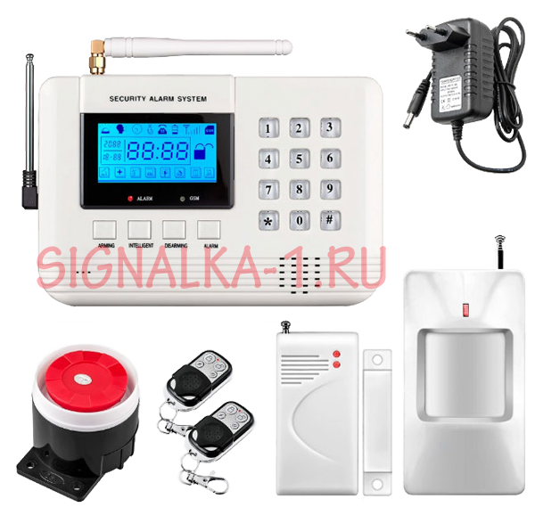 Инструкция для GSM сигнализации Security Alarm System
